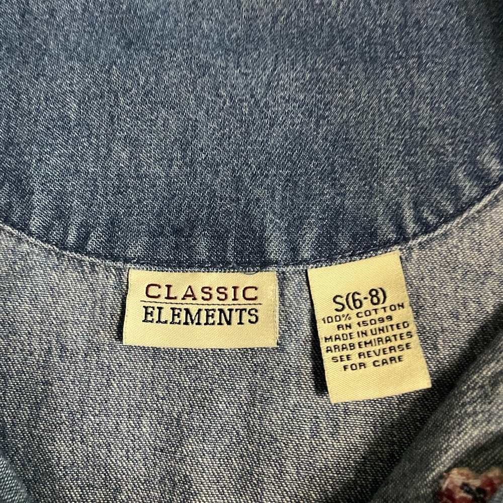 Vintage Jean Dress - Picture 4 of 4
